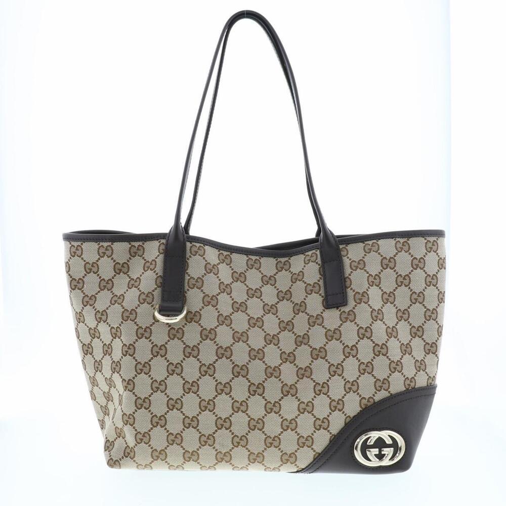 GUCCI Tote Bag BRITT Brown